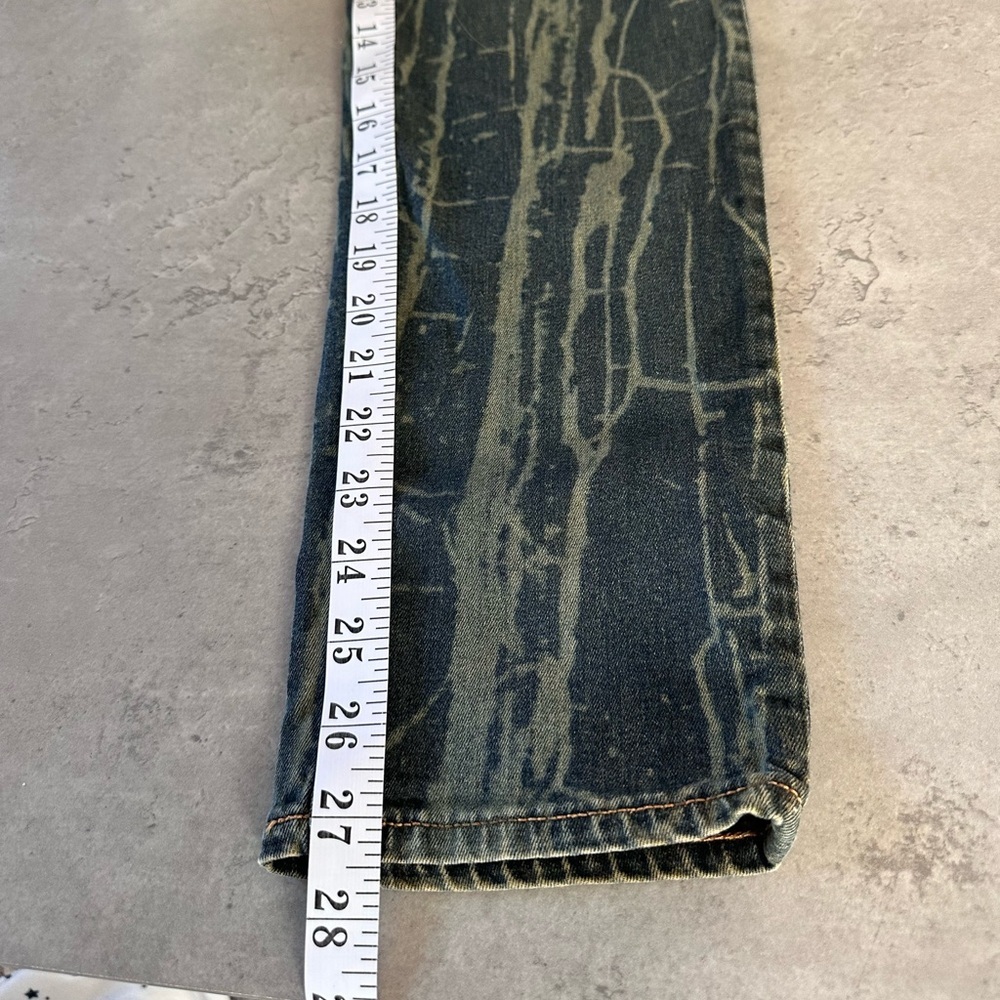 Please Vintage Glam | Made in Italy | Acid Wash Skinny Jeans | Large - Picture 9 of 13